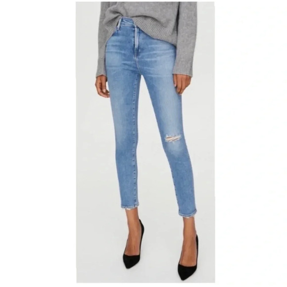 Citizens of Humanity Rocket Crop Jeans Skinny Size 25 - Picture 1 of 13